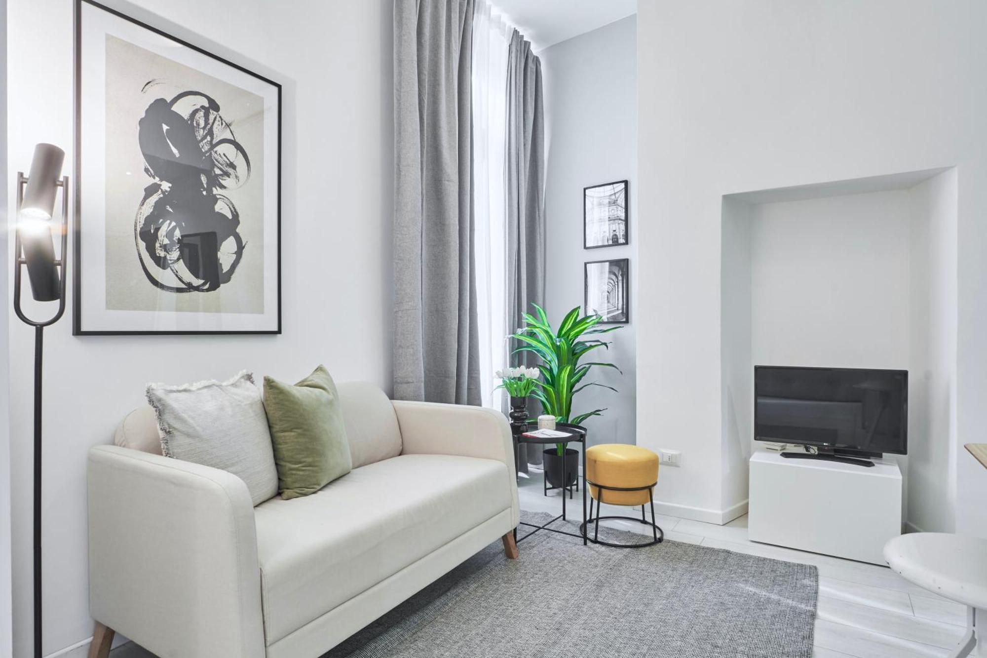 Elegante Appartamento Minimal Dai Tocchi Botanici 米兰 外观 照片