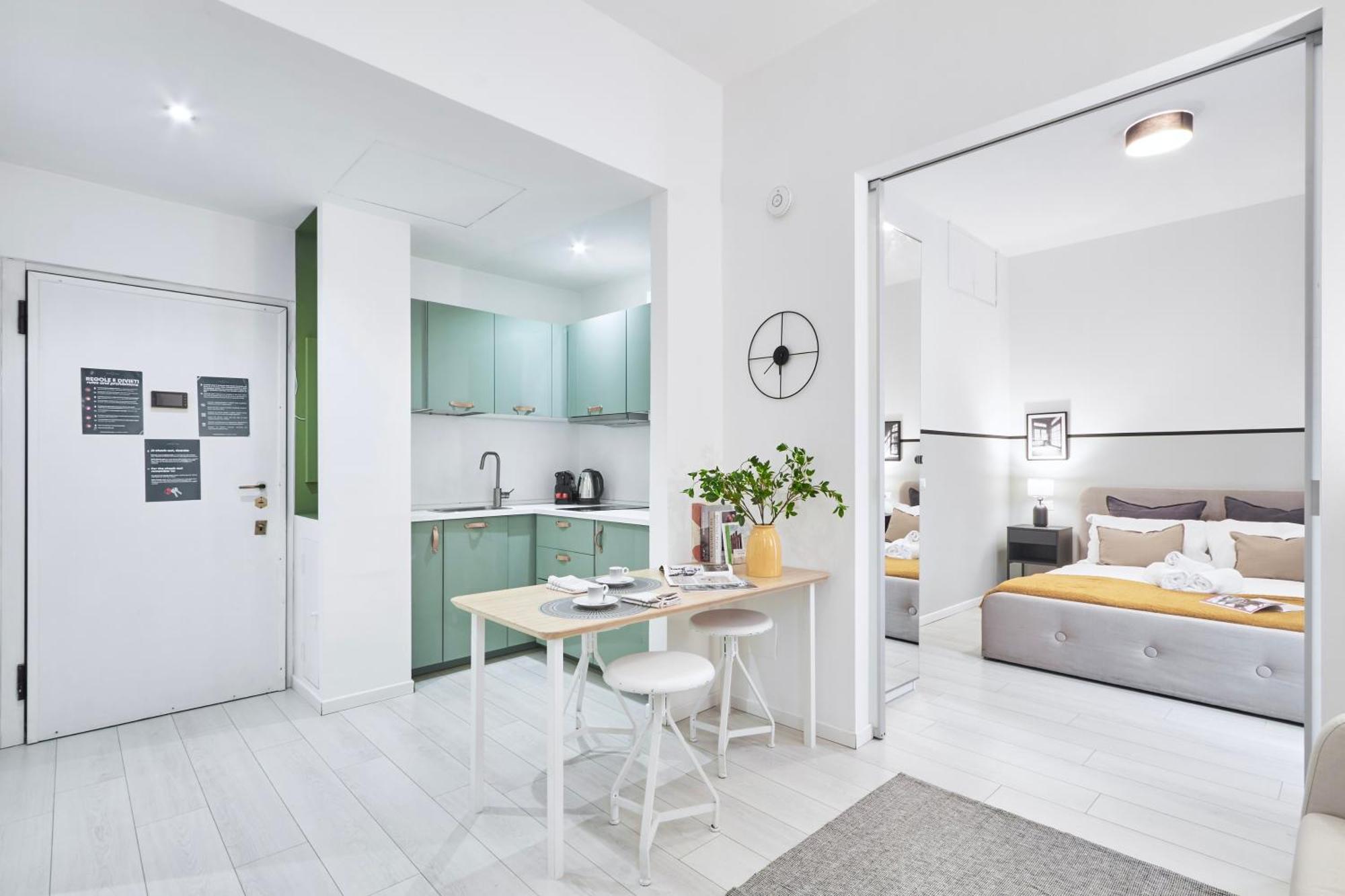 Elegante Appartamento Minimal Dai Tocchi Botanici 米兰 外观 照片